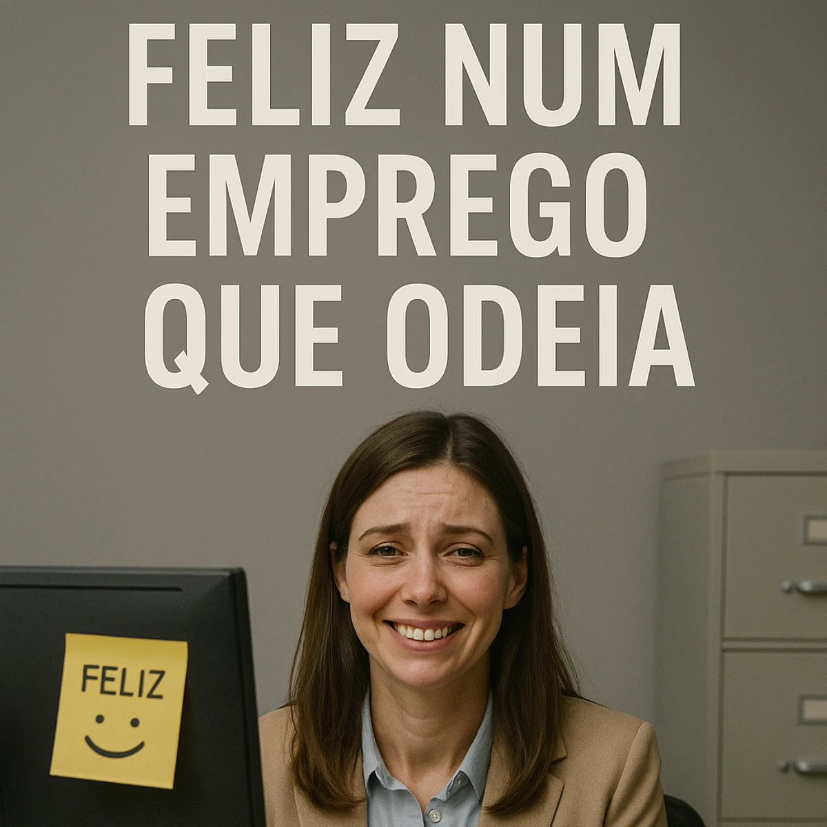 Feliz no emprego que odeia