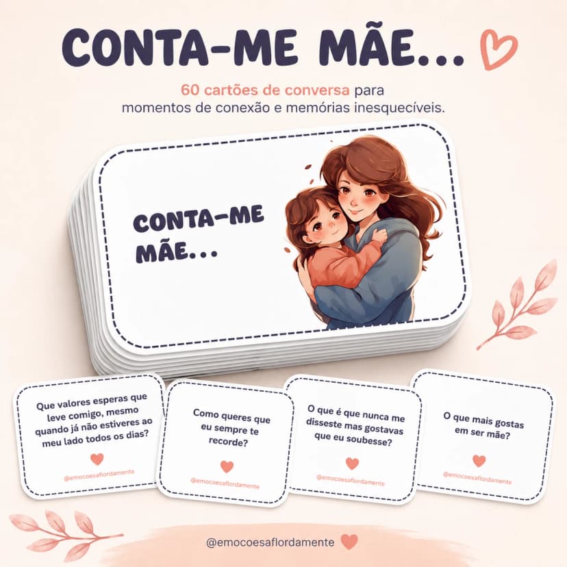 Cartões "Conta-me Mãe..."