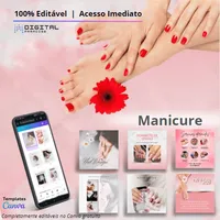 Templates Canva - Manicure