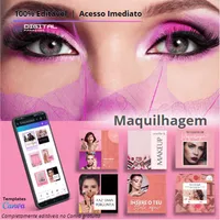 Templates Canva - Maquilhagem