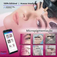 Templates Canva - Micropigmentação