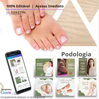 Templates Canva - Podologia