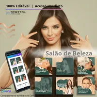 Templates Canva - Salão de Beleza