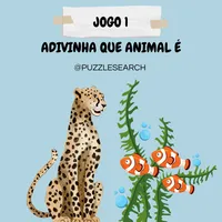 🔍🦁JOGO 1: Adivinha que Animal é! 