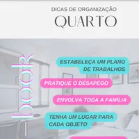 Dicas de organização - Quarto