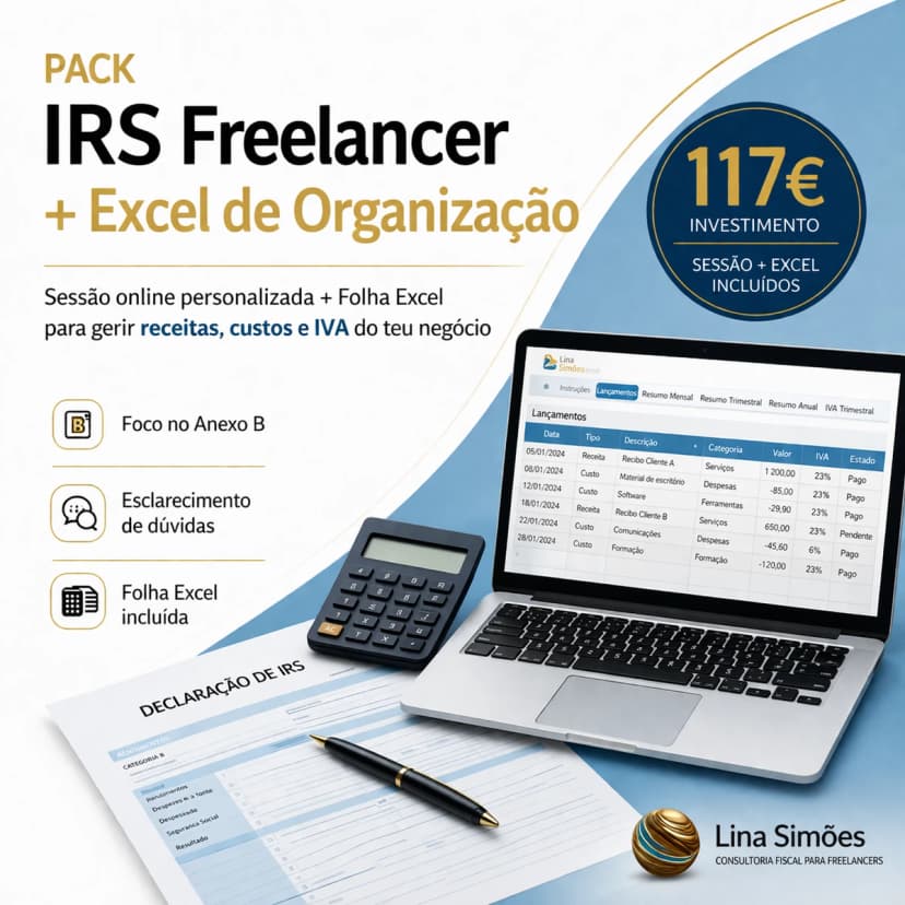 Pack IRS Freelancer + Excel de Organização