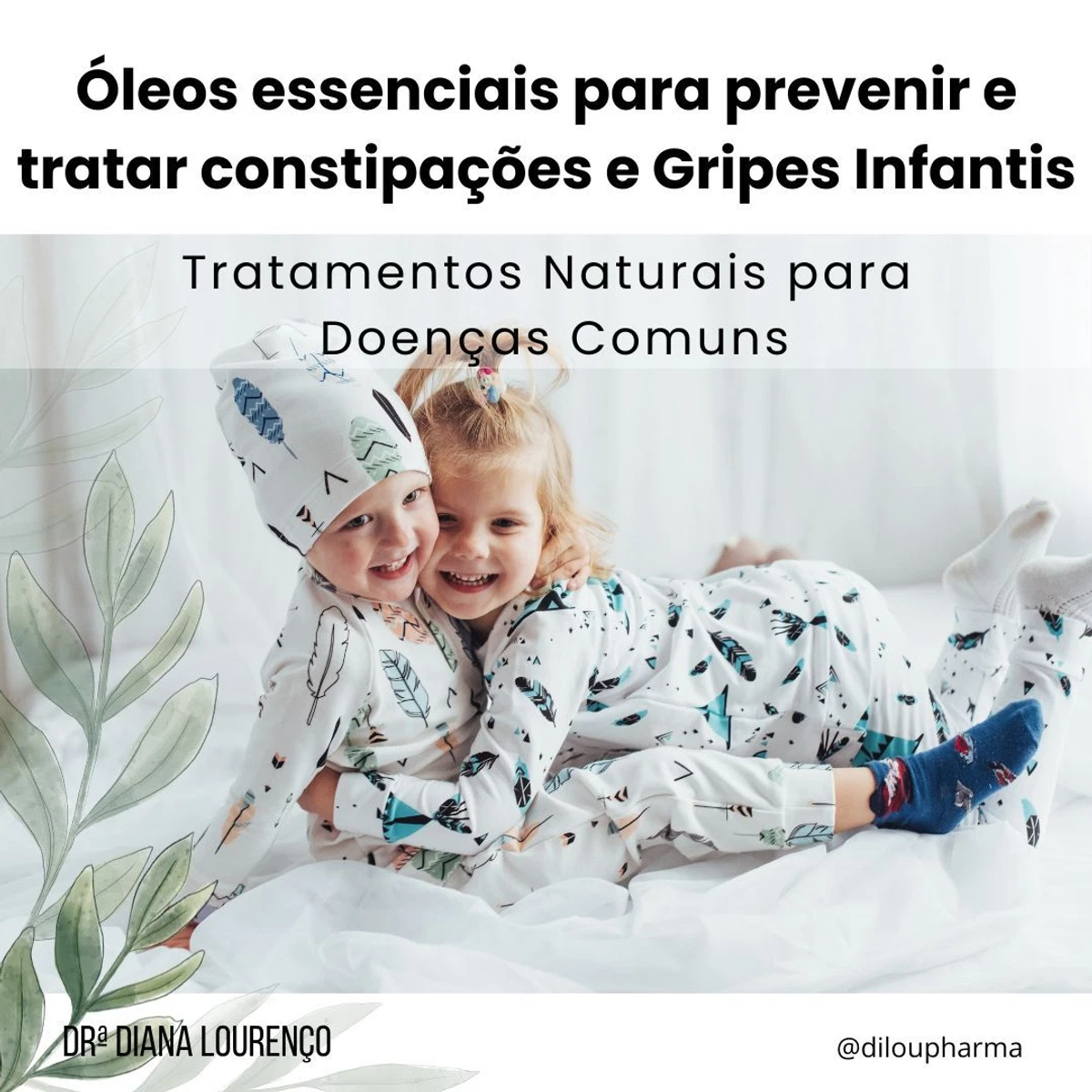 Óleos essenciais para prevenir e tratar constipações e Gripes Infantis