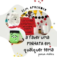 Aprende a fazer tu mesma uma Pinhata em qualquer tema