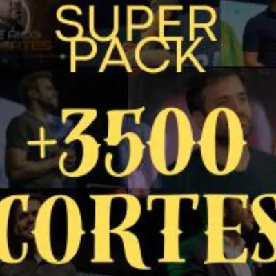 Pack 3500 cortes virais para redes sociais