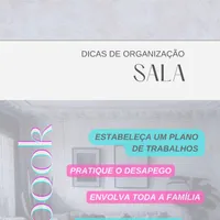 E-book - Dicas de Organização Sala