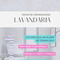 E-book - Dicas de Organização Lavandaria