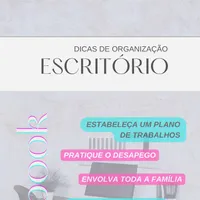 E-book - Dicas de Organização Escritório 